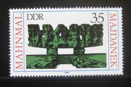 Poštová známka DDR 1980 Memoriál Maidenek Mi# 2538