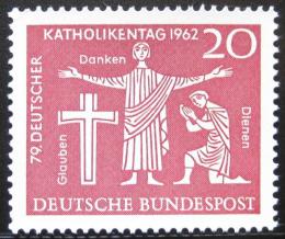 Poštové známky Nemecko 1962 Setkání katolíkù Mi# 381