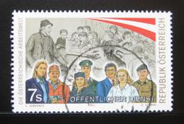 Poštová známka Rakúsko 2001 Služebníci veøejnosti Mi# 2361