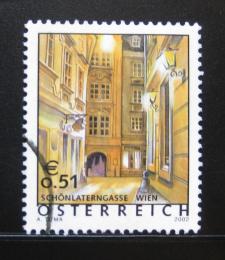 Poštová známka Rakúsko 2002 Schönlaterngasse,Viedeò Mi# 2363