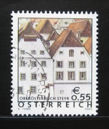Poštová známka Rakúsko 2003 Domy, Steyer Mi# 2415