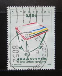 Poštová známka Rakúsko 2003 Recyklace Mi# 2407