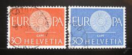 Poštové známky Švýcarsko 1960 Európa CEPT Mi# 720-21