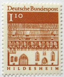 Poštová známka Nemecko 1966 Nemocnice, Hildesheim Mi# 501