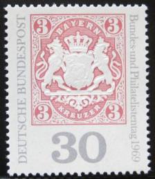 Poštová známka Nemecko 1969 Bavorský znak Mi# 601