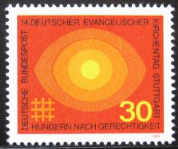 Poštová známka Nemecko 1969 Setkání nìmeckých protestantù Mi# 595