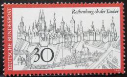 Poštová známka Nemecko 1969 Rothenburg ob der Tauber Mi# 603