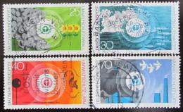 Poštové známky Nemecko 1973 Ochrana životného prostredia Mi# 774-77