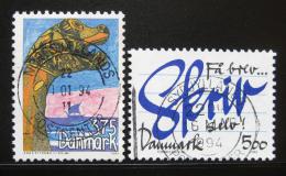 Poštové známky Dánsko 1993 Rùzná témata Mi# 1061-62