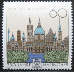 Poštová známka Nemecko 1991 Hanover, 750. výroèie Mi# 1491