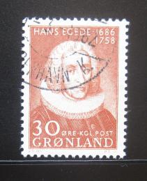 Poštová známka Grónsko 1958 Hans Egede Mi# 42