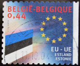 Poštová známka Belgicko 2004 Vlajka Estonska Mi# 3343