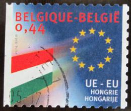 Poštová známka Belgicko 2004 Vlajka Maïarska Mi# 3344