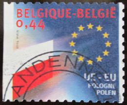 Poštovní známka Belgie 2004 Vlajka Polska Mi# 3348