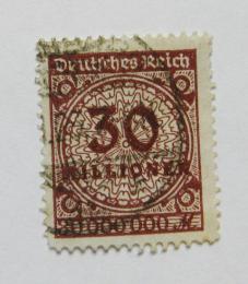 Poštová známka Nemecko 1923 Nominálna hodnota Mi# 320 Kat 12€