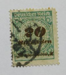 Poštová známka Nemecko 1923 Nominálna hodnota Mi# 329