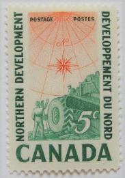 Poštová známka Kanada 1961 Kanadský Sever Mi# 338