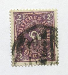 Poštová známka Nemecko 1921 Poštovní trubka Mi# 171