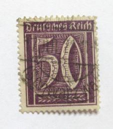 Poštová známka Nemecko 1922 Nominálna hodnota Mi# 183