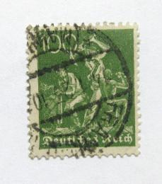 Poštová známka Nemecko 1922 Práce s železem Mi# 187