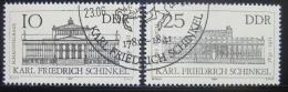Poštové známky DDR 1981 Berlínská architektura Mi# 2619-20