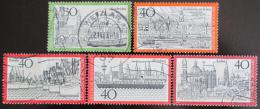 Poštové známky Nemecko 1973 Mestá Mi# 761-62,787-89