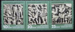 Poštové známky DDR 1974 Filatelistická výstava Mi# 1988-90