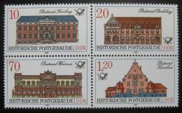 Poštové známky DDR 1987 Historické pošty Mi# 3067-70
