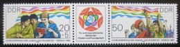 Poštové známky DDR 1985 Festival mládeže Mi# 2959-60