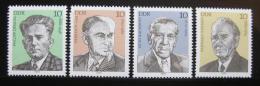 Poštové známky DDR 1979 Osobnosti Mi# 2454-57