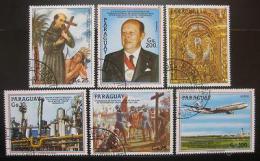 Poštové známky Paraguaj 1987 Výroèí a události Mi# 4096-4101