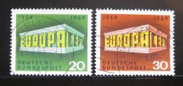 Poštové známky Nemecko 1969 Európa CEPT Mi# 583-84