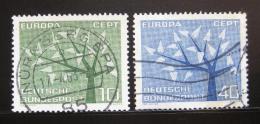 Poštové známky Nemecko 1962 Európa CEPT Mi# 383-84