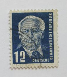 Poštová známka DDR 1950 Prezident Wilhelm Pieck Mi# 251
