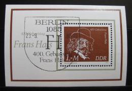 Poštová známka DDR 1980 Frans Hals, malíø Mi# Block 61