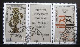 Poštové známky DDR 1982 Výstava knih Mi# 2697-98