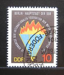 Poštová známka DDR 1982 Bojovníci odporu Mi# 2736