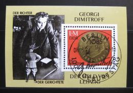 Poštová známka DDR 1982 Juraj Dimitrov Mi# Block 68