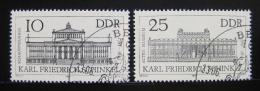 Poštové známky DDR 1981 Architektúra Mi# 2619-20