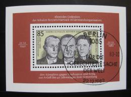 Poštová známka DDR 1983 Organizácie odporu Mi# Block 70