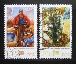 Poštové známky DDR 1977 Výstava SOZPHILEX Mi# 2247-48