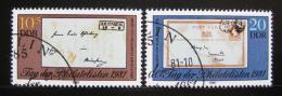 Poštové známky DDR 1981 Den filatelie Mi# 2646-47