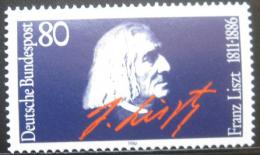 Poštová známka Nemecko 1986 Franz Liszt Mi# 1285