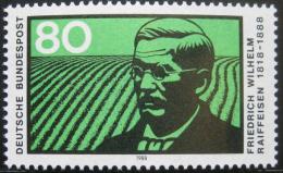 Poštová známka Nemecko 1988 Friedrich Reiffeisen Mi# 1358