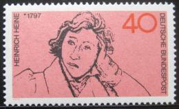 Poštová známka Nemecko 1972 Heinrich Heine Mi# 750