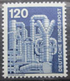 Poštová známka Nemecko 1975 Chemická továrna Mi# 855