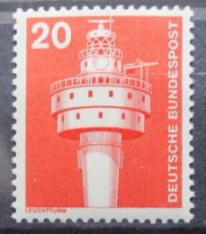 Poštová známka Nemecko 1975 Starý maják Mi# 848