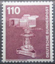 Poštová známka Nemecko 1982 Televizní kamera Mi# 1134
