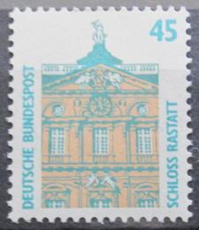 Poštová známka Nemecko 1990 Zámek Rastatt Mi# 1468