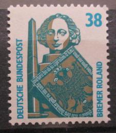 Poštová známka Nemecko 1989 Socha Rolanda Mi# 1400